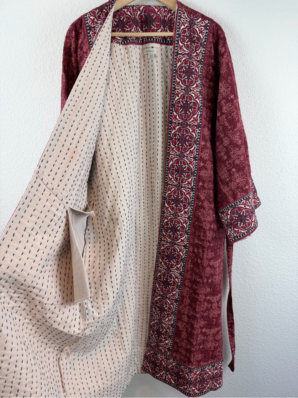 Sundance Cascade Ridge Cotton Robe - Picture 6 of 9